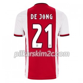 Koszulka Ajax Amsterdam Frenkie de Jong 21 Główna 2019-2020 - Koszulki Piłkarskie